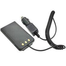 Car Charger Battery Eliminator for FT-25R FT-65R FT-25 FT-65 Radio Vehicle Power Adapter Replaces Battery Pack