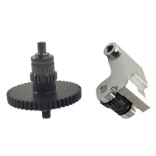 AD5M Upgrade-Extruder-Kit, Zahnrad Aus Gehärtetem Stahl, AD5M-Teile für Flashforge Adventurer 5M, 5M Pro Dual Drive, 3D-Zubehör A