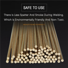 25cm HS221 Brass Welding Rods 1.5mm Brazing Filler for Coppe Iron Steel Carbide Tool Welding Rods