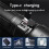Super Bright LED Flashlight Rechargeable Zoom Torch Long Range Torch Light Camping Fishing Work Lantern 1