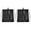 2pcs Mesh Beach Bag Mesh Bag Drawstring 60x45 cm Gym Bag Mesh Backpacks with Drawstring Mesh  Bag Gym Backpack Beach 2