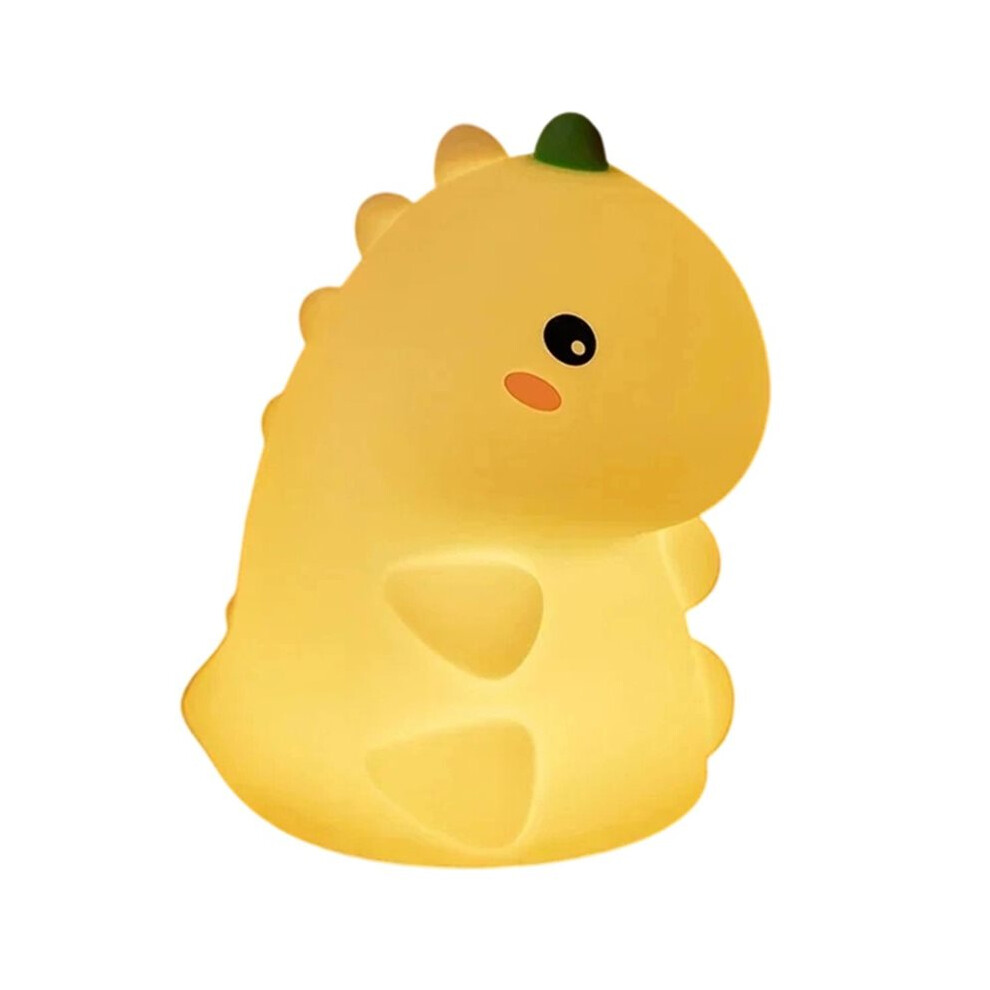 Cute Dinosaur Night Led Silicone Bedside Lamp Decoration Soft Ambience Night Sleep For Kids Room Light