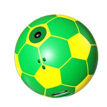 1080P HD Portable Thumb Camera Wearable CCD Camera Outdoor Soccer Shape Video Camcorder Camera B