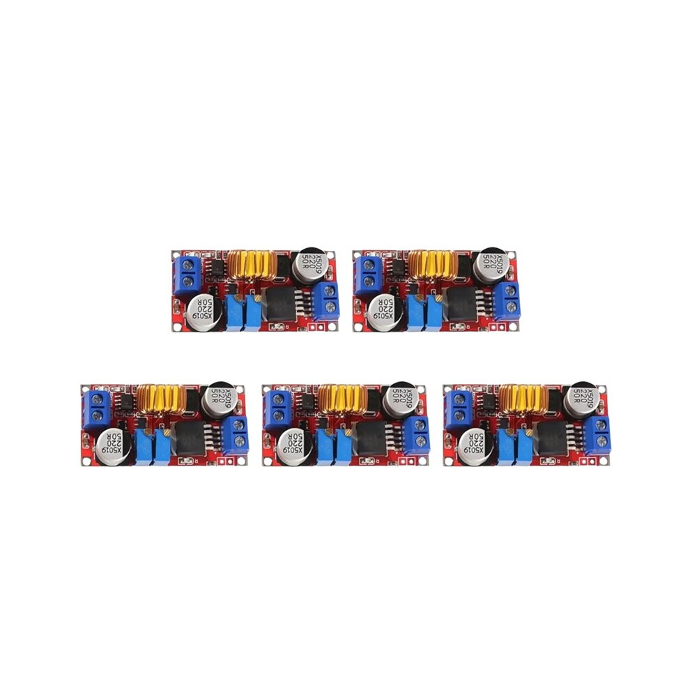 5Pcs 5A - Adjustable Buck Converter Xl4015 4-38V To 1.25-36V Step Down Power Voltage Regulator Power Module 4711013348893