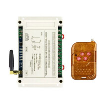 300M AC100V-400V 4-Kanal-Funkfernbedienung 30A LED-Lichtschalterrelais Garagentorschalter Sender+Empfänger 315MHz