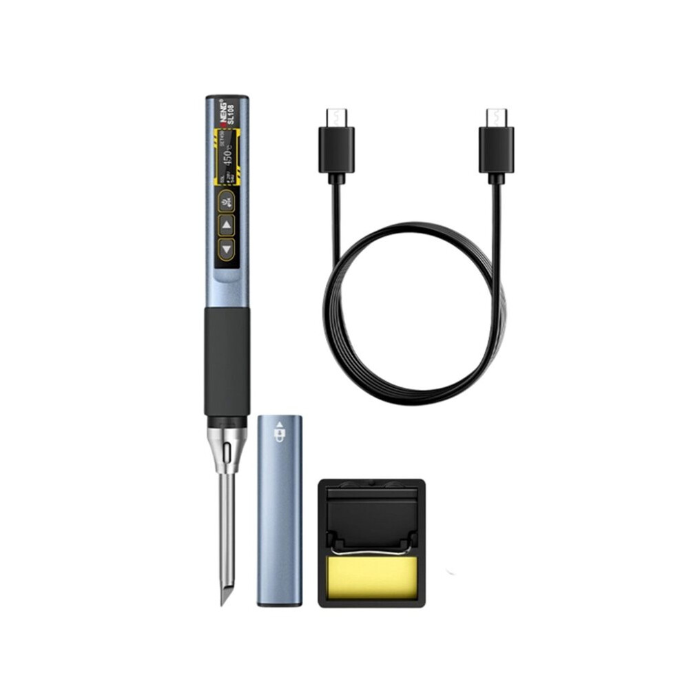Aneng Sl108 96W Soldering Iron 100-450C Adjustable Temperature Digital Solder Station Welding Tools Kit 6032638151988