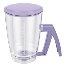 Dispensador de Massa para Panquecas com Alça de Aperto, Separador de Massa, Utensílio de Cozinha para Panquecas, Cupcakes, Waffles, Muffins e Bolos.