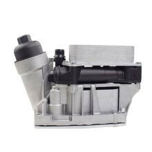 Obudowa Filtra Oleju Chłodnicy Oleju Aluminiowej 11428507697 dla F20 E90 X1 X3 X5 X6 328d 328d 535d 535d XDrive 11428507694