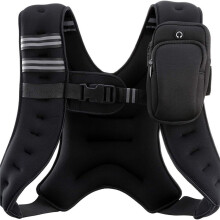 4LB Weighted Vest for Enhanced Workout Performance, Reflective Stripe for Workout, Strength Training, Running