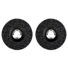Disque à Lamelles Diamantées de 125 mm en Corail pour Meuleuse D'Angle - Décapage de Peinture et de Rouille - Nettoyage Abrasif A