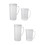 4Pièces Tasses Mesureuses Pour Table 3