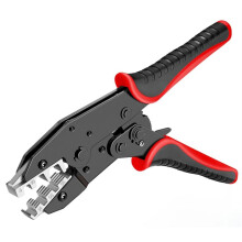 Crimping Tool for Sleeves Ferrule Terminals - Ratcheting Wire Crimpers - AWG 10-2 (6-35mm²) - Ratchet Terminal Crimper