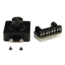 2Pin Wire Fan Speed Regulator 12V24V Heat Dissipation DIY Computer Water Cooling Pump Step-Down Hub Module C