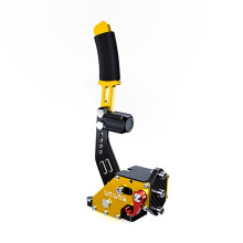 PC USB Simulation Racing Intelligent Vibration Dual-Mode Linear Handbrake for Fujiwara Drift Rally Tuma Golden