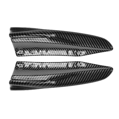 Car Rear Bumper Lip Diffuser for  A3 S3 8V Hatchback Version 2013-2016 Bumper Side Spoiler Air Vent Canard Splitter