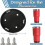 Supporto per Bicchiere per  Packout, Portabicchieri con Viti Compatibile per  Packout Cup da 20 Oz e 30 Oz 6