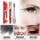 English packaging-(A)$Crown head 4D mascara waterproof and sweat-proof thick and curled without caking or smudging 4