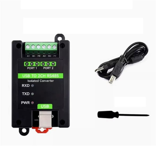 Conversor USB para RS485 de 2 Canais FT232RNL com Isolamento de Grau Industrial 1