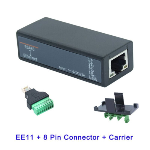 Convertitore da Porta Seriale RS485 A Ethernet per Server IoT EE11A EE11 Modbus per Rete TCP/IP 1