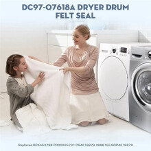 DC97-07618A Dryer Drum Seal for AP4453798 PD00025731 PS4218879 3998155 Replaces DV42H5200EW DV42H5000EW