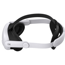 Sangle de Tête pour Casque VR pour Meta Quest 3S: Accessoire de Remplacement Elite Réglable pour un Confort et un Maintien Améliorés