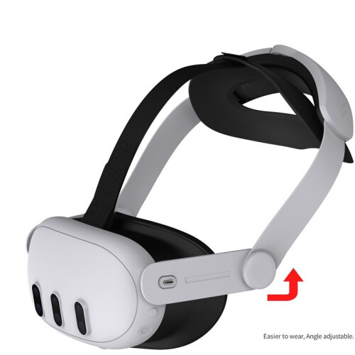 Strap for Meta Quest 3S VR Accessories Adjustable Elite Strap Replacement for Enhanced Comfort Support 2