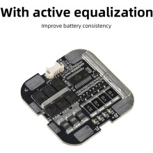 4S 16,8 V 100 A Lithium-Batterieschutzplatine mit Balancierfunktion für 21700- und 18650-Zellen, Hochdichte Leiterplatte mit Thermischem Schutz