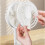 Ventilador de Mesa Dobrável Sem Fio de 6 Polegadas com Motor BLDC, Circulador de Ar, Dobrável em 180, 10 B 5