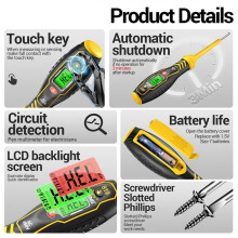 ANENG 30-1000V Non-Contact Voltage Tester Pen ANENG B19, Breakpoint Detection Screwdriver Tools B