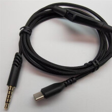 Cabo de Áudio de Substituição para Fones de Ouvido para Astro A10 A30 A40 A40TR A50 com Controle de Volume e Função Mudo