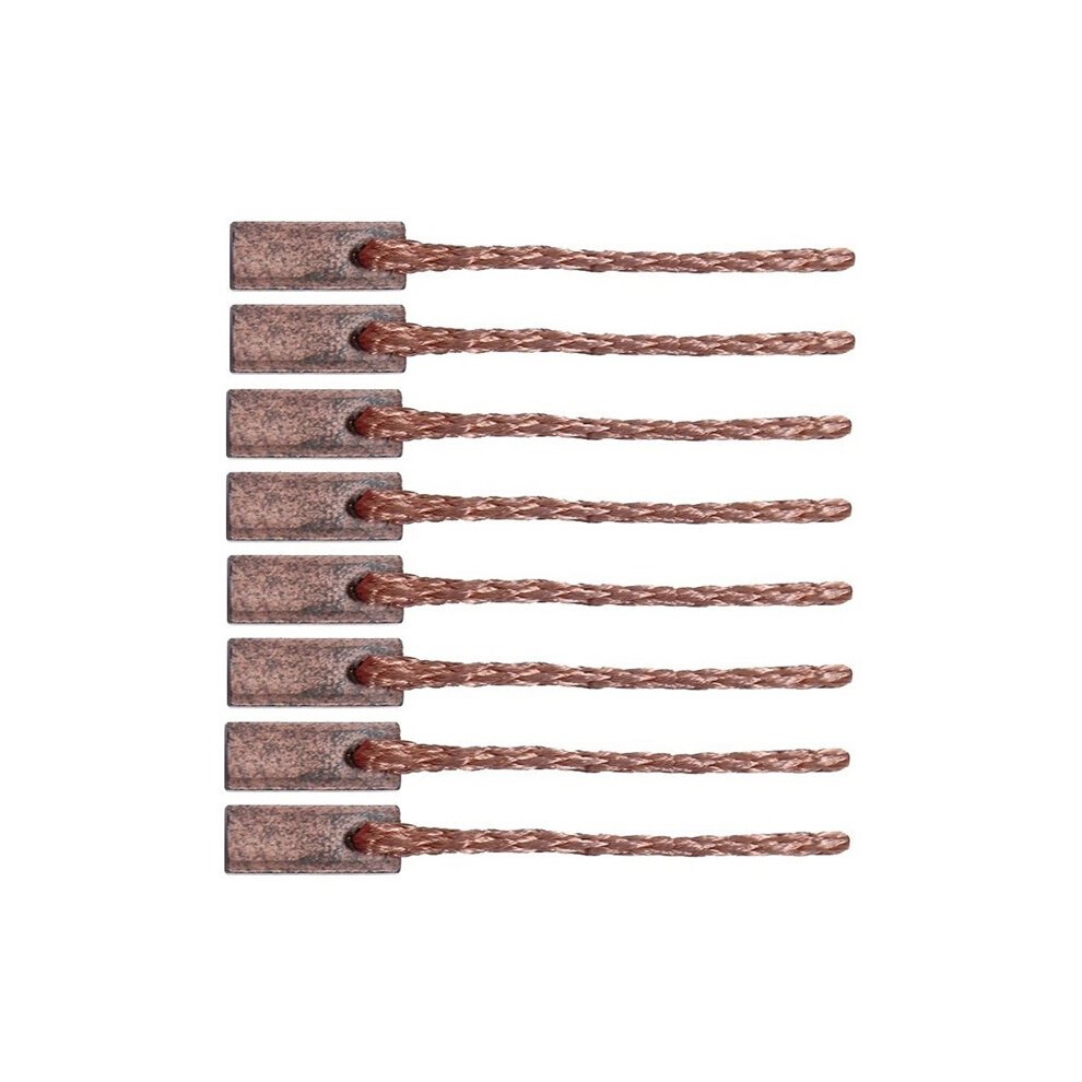 8Pcs 5X5x10mm Graphite Copper Motor Carbon Brushes For Automotive Electronic Fan Motor Replacement Parts 4712984118973
