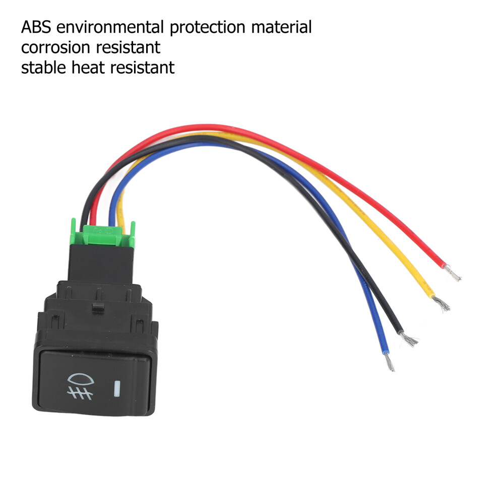 12V 40A 5 Pin Fog Light Switch IP67