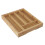 Bamboo Drawer Silverware Kitchen Knives Storage Box Desktop Organizer Tool for Cutlery Stationery Storage Solution 2