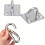 8-Pack M6 Heavy Duty 304 Stainless Steel Hanging Hooks for Wall/Ceiling - Rust-Resistant 3