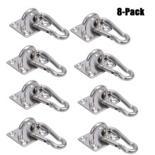8er-Pack M6 Hochleistungs-Wand-/Deckenhaken Aus Edelstahl 304 - Rostbeständig