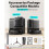 For E25 E28 Replacement Parts Kit for  E28 / E25 Omni Robot Vacuum, E25 Accessories Parts 3