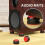 4Pcs Audio Speaker Isolation Feet Turntable Damper Absorption Shock Pad for Amplifier Devices Red 6