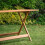 Samuel Alexander Windermere Outdoor 6 Person Folding Rectangular Wooden Table 3