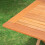 Samuel Alexander Windermere Outdoor 6 Person Folding Rectangular Wooden Table 5