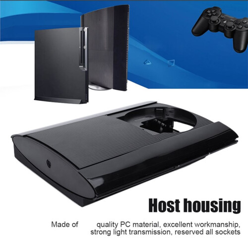 Scocca Completa per PS3 Super Slim 4K 4000 Kit Completo per Console di Gioco Nuova Cover Frontale per Console
