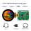 Modulo Schermo Circolare MIPI  TFT LCD con Scheda Driver Compatibile  per Raspberry Pi 5/4B da 4 Pollici 6