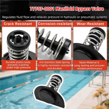 Kit de Regulador Térmico 7707-0010 y Válvula de Derivación del Colector 7707-0001 para el Kit de Regulador Térmico MasterTemp 38000-0007S