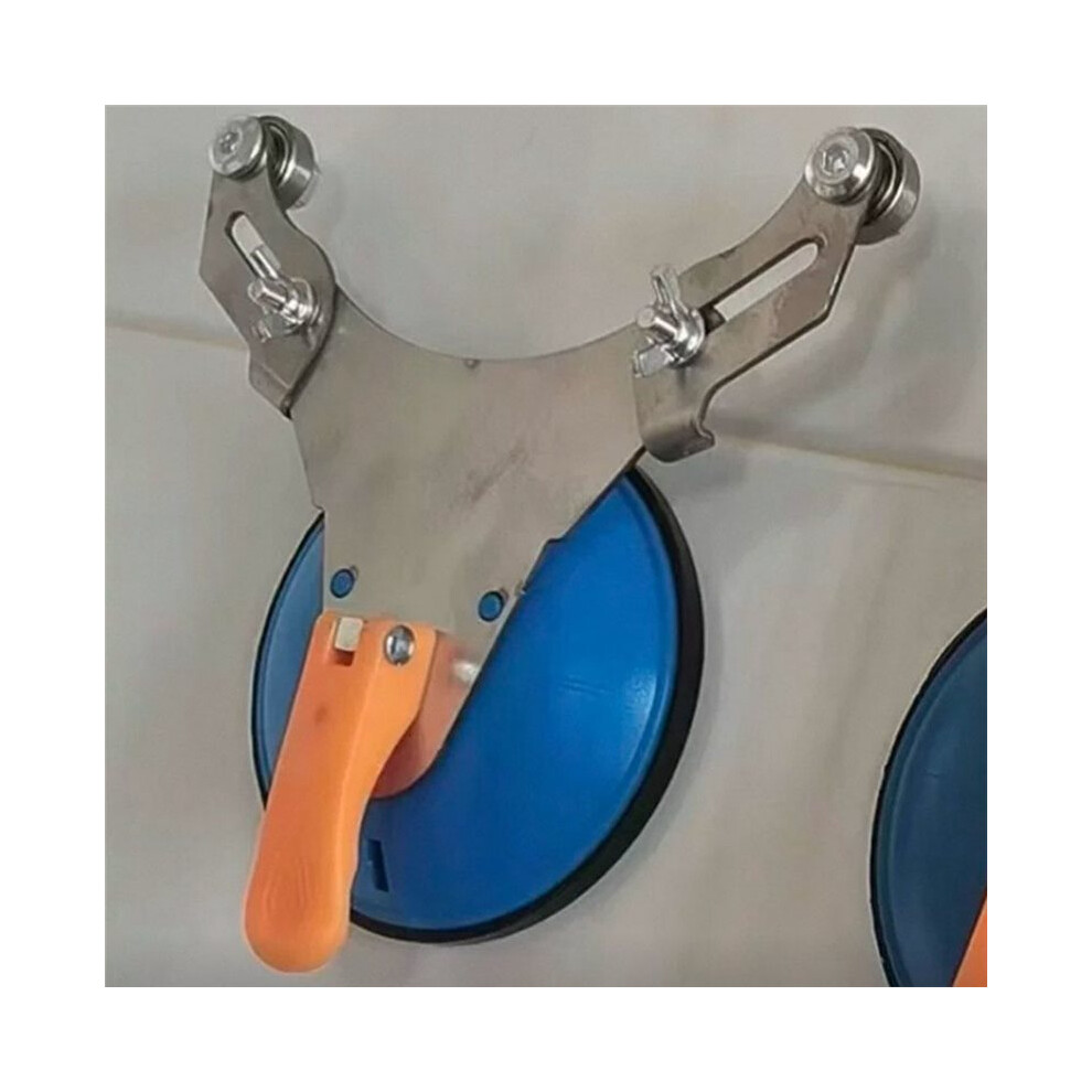 Adjustable Tile Drilling Locator With Strong Suction For Drill Less Than 220Mm Diameter Tile Installation Auxiliary Tool 4713750212611