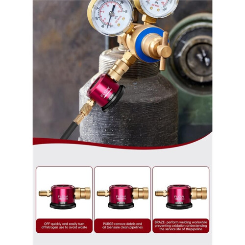 Nitrogen Blowing Tools and Nitrogen Regulators That Can Be Used for HVAC Tools, Slight Color Difference in the Product 1