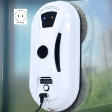 Robot Limpiador de Ventanas, Robot Lavaventanas, Aspiradora Eléctrica para el Hogar con Control Remoto, C Enchufe US.