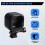 Magnetic Charging Mount Case for  Go Ultra Action Camera Charging Case, Protective Battery Charger Base with USB 2
