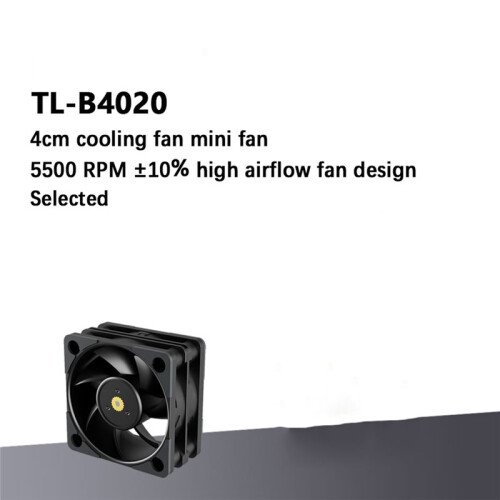 TL-B4020 40mm PWM  Case Koelventilator met Dubbele Kogellagers 5500RPM Computer CPU GPU Koelventilator voor Small Form Factor PC 1