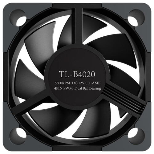 TL-B4020 40mm PWM  Case Koelventilator met Dubbele Kogellagers 5500RPM Computer CPU GPU Koelventilator voor Small Form Factor PC 2