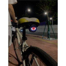 Lâmpada LED Olho de Diabo para Bicicleta/Motocicleta/Carro, Luz Decorativa para Reboque, Acessórios para Bicicleta Elétrica