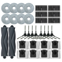 32-Teiliges Zubehör für D20 Ultra / L10s Ultra CE Saugroboter: Hauptbürste, Seitenbürste, Wischmopp, HEPA-Filter, Staubbeutel